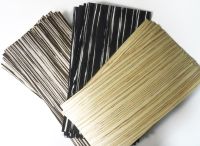 15pcs 150x300mm(5.9x11.8inch) Thickness:0.2-0.3mm Technology Straight Zebra Wood Veneer Sheets  Thin Wood Skin