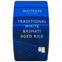 Waitrose Indian Basmati Rice 1kg. Cereal Breakfast cereals Free Shipping