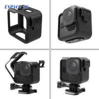 Eespace เคสกรอบกันกระแทกโครงใส่กล้องสำหรับ Gopro Hero 11ขนาดเล็กสีดำอุปกรณ์เสริมกล้องแอคชั่นแคมเมรา