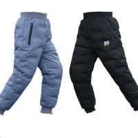 2021 Brand New Childrens Clothing Warm Kids Clothes Boys Down Pants Winter Thickened Trouser Fashion Winter Down Pants for Boy