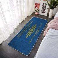 bjh☢❀  Fallout 4 Bedside Non-slip Corridor Room Rugs Bedrooom Doormats Floor