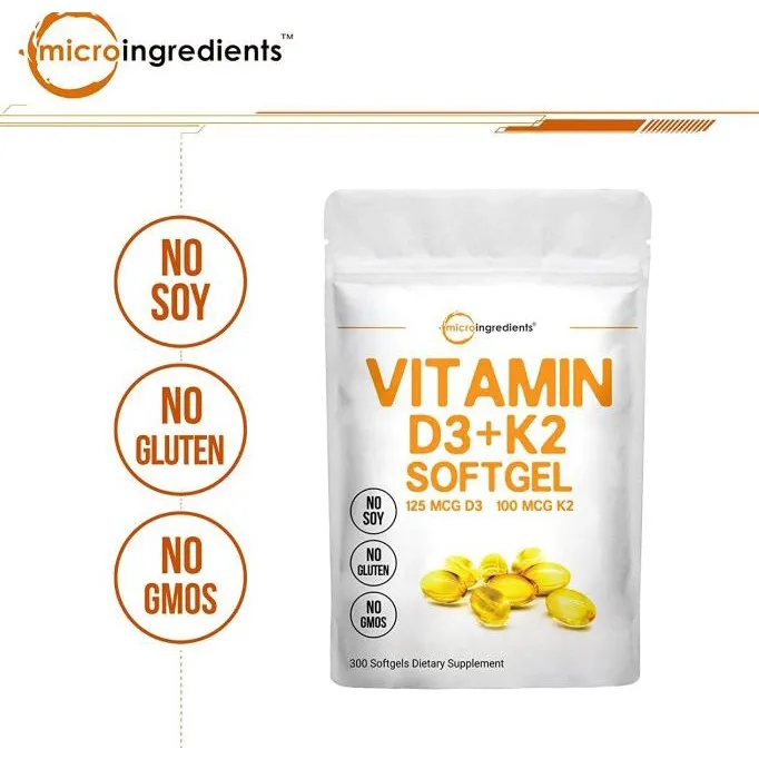 (MADE IN USA ORIGINAL) Microingredients D3 + K2 Micro Ingredients