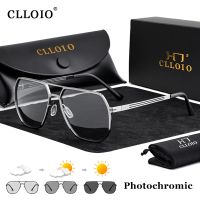 ▤✽ CLLOIO Fashion High Quality Photochromic Sunglasses Men Women Polarized Sun Glasses Chameleon Anti-glare Driving Oculos de sol