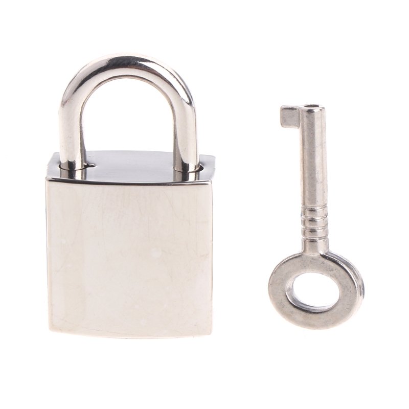 Silver Amarzk Mini Archaize Padlocks Key Lock With key for Jewelry Box Storage Box Diary Book 