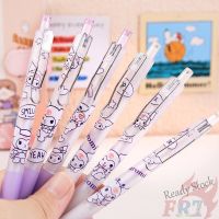 【Ready Stock】 ✒✓♞ C13 6Pcs/set ✿ Sanrio - Kuromi Q-1 Pens ✿ Gel Ink Pen Neutral Pens for School Office Writing Utensils