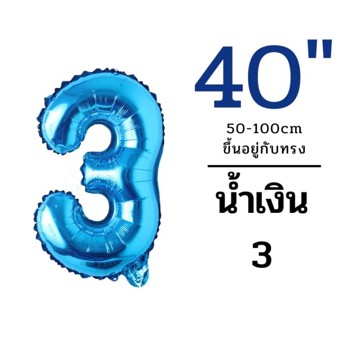 ลูกโป่งอักษร-40นิ้ว-สีน้ำเงิน-a-z-ใบละ-40บาท