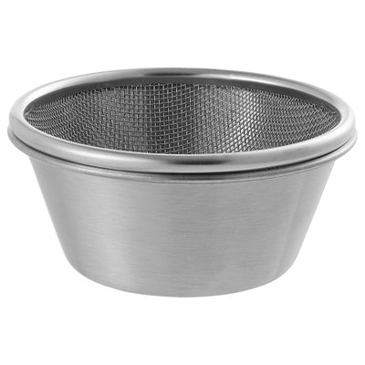 1 PCS Drain Basket Fruit Drain Basin Conical Drain Basket Set Kitchen Tools Silver Stainless Steel
