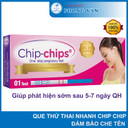 Que thử thai Chip-chips nhanh chóng, đơn giản. Đảm bảo che tên