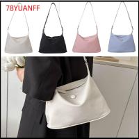 78YUANFF สีทึบทึบ กระเป๋าถือแบบถือ ผ้าอ๊อกซ์ฟอร์ด จุได้มาก กระเป๋าแมสเซนเจอร์ ลำลองแบบสบายๆ ครอสบอดี้ สำหรับผู้หญิง