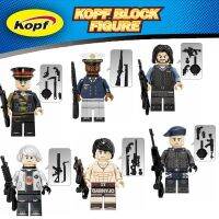 เกมฟรีไฟอันโตนิโอของขวัญวันเกิดการศึกษาของเล่นสำหรับเด็ก DIY อาคารบล็อก Minifigures อิฐภาพยนตร์