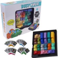 Devo Toys ของเล่นเสริมพัฒนาการ ของเล่นฝึกทักษะ Logic Game - เกมจราจร ฝึกสมอง Busy Hour เกมฝึกสมอง ฝึกการแก้ไขปัญหา เกมเสริมทักษะ