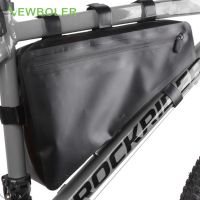 NEWBOLER Large Bike Triangle Bag Bicycle Frame Front Tube Bag Waterproof Cycling Bag Pannier Ebike Tool Bag Accessories XL