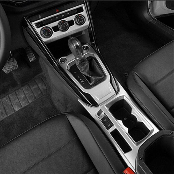 car-styling-accessories-gearbox-panel-water-cup-holder-trim-interior-decorative-sticker-for-volkswagen-t-roc-t-roc-2018-2020