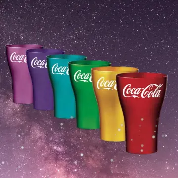 McDonald's Coke Glasses 2021 - Aluminum Coca-Cola Cups