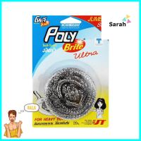 ฝอยสเตนเลส POLY-BRITE JUMBO 25gSTAINLESS STEEL SCRUBBER POLY-BRITE JUMBO 25G **บริการเก็บเงินปลายทาง**