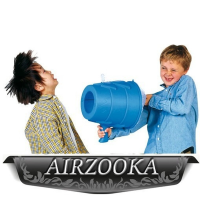 American Genuine AIRZOOKA Childrens Day Air Cannon Tricky Trick Funny Technology Creative Vent Toy Christmas Birthday Gift