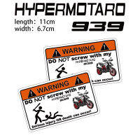 Codaskin รถจักรยานยนต์ราคาถูก2D สร้างสรรค์เตือนสติกเกอร์รูปลอกสำหรับ Ducati hypermotaro 939