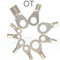 ❂ OT1-3 OT1-4 OT2.5-4 Brass Copper Lug Non Insulated Round Circular Nake O Ring Cable Wire Cold Press Connector Crimp Terminal