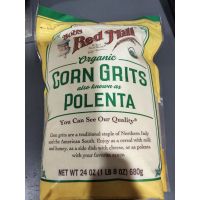 ?New Arrival? Bobs Red Mill Corn Grits Polenta 680g ข้าวโฟดบด100% ??