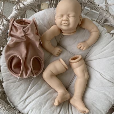 20inch bebe Reborn baby Doll Kit Vito Lifelike Newborn Size unfinished Doll Parts reborn head dolls toys for children