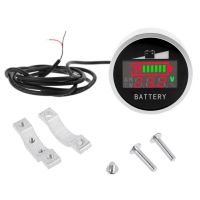 DC 6-120V Waterproof Car Motorcycle Lead-acid Lithium Battery Capacity Indicator Voltage Meter 12V 24V 48V 72V