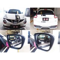 [พร้อมส่ง]เลนส์กระจกมองข้าง สำหรับ NISSAN JUKE  นิสสัน จู๊ค (รุ่นมีไฟเลี้ยวที่กระจกมองข้าง) กระจกไม่หลอกตา[สินค้าใหม่]