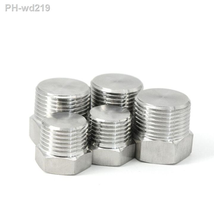 1pcs-1-8-1-4-3-8-1-2-3-4-1-1-1-4-1-1-2-2-bsp-npt-male-304-stainless-steel-oil-plug-countersunk-end-plug-with-hex-head