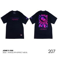 เสื้อยืดคอกลมแขนสั้นแฟชั่นพิมพ์ลายแบบเรียบง่าย JONE500 คลอเล็คชั่นล่าสุด เสื้อยืดสกรีนลาย 2022 Collection 206-208