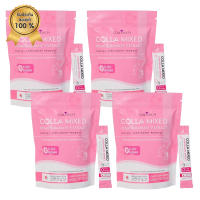 Colla Rich คอลลาเจนกรอกปาก คอลลา มิกซ์ สีชมพู Colla Mixed Pomegranate Extract บรรจุ 15 ซอง (4 ห่อ)