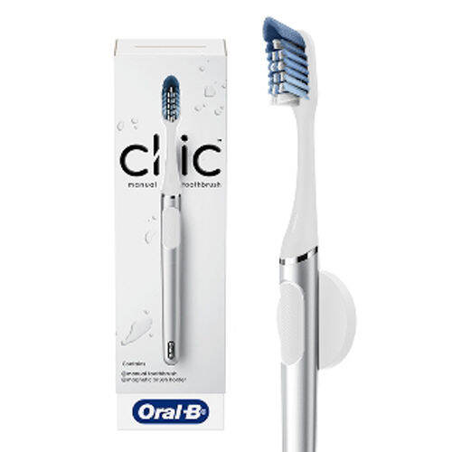 BNQWKF Store ⚡Ready Stock⚡Oral-B CLIC Premium Manual Toothbrush ...