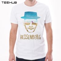 เสื้อยืดพิมพ์ลายแฟชั่น เสื้อยืดแขนสั้น คอกลม พิมพ์ลายสัตว์ตลก Breaking Bad Heisenberg แฟชั่นมาใหม่ สําหรับผู้ชาย  MDD6