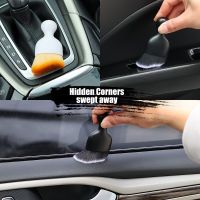 ：{“： Mini Cleaning Brush Dust Removal Car Interior Dashboard Air Outlet Cleaning Tool Soft Brushes For Car Detail Clean