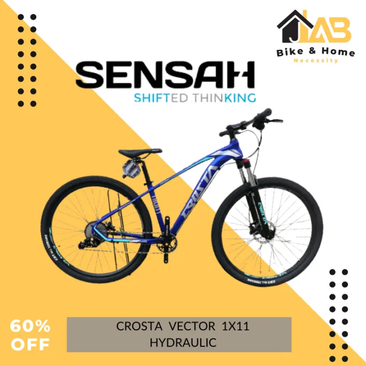 JAB.[Highend]. CROSTA VECTOR 1X11 HYDRAULIC 29er Mountain bike, SPARK