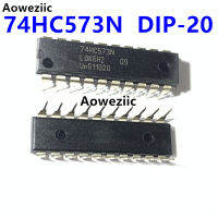 DIP-20 In-Line 74HC573ทริกเกอร์เอาต์พุต Tristate 8บิต D-Type Latch