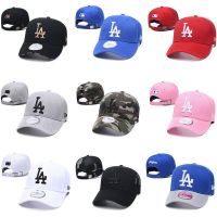 卐 Summer sports baseball cap womens sunscreen sunshade hat Los Angeles Dodgers LA peaked cap curved brim hat mens tide