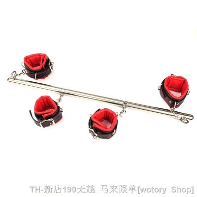 【CW】✓♣  Pipe Removable BDSM Bondage Sponge Handcuffs Ankle Cuffs Fetish Slave Sex for Couples Products Erotic