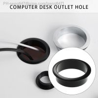 Office Computer Desk Cable Grommet Wire Hole Cover Cabinet Vent Hole Decor Plug Cable Outlet Port Furniture Hardware Cable Clamp