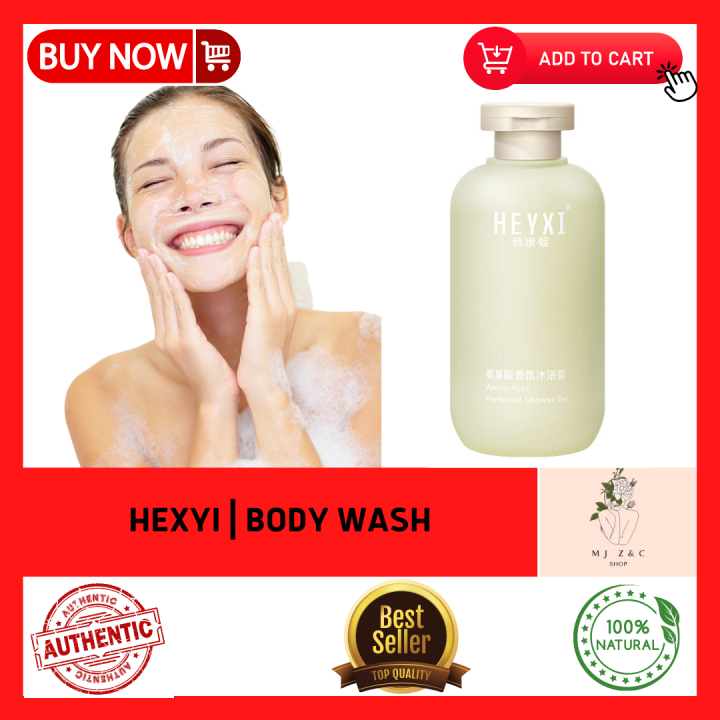 💋100 ORIGINAL HEYXI Body Wash, Amino Acid Perfumed Shower Gel Body