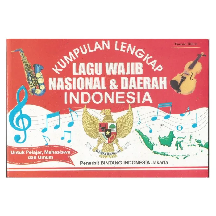 Original Kumpulan Lengkap Lagu Wajib Nasional Dan Daerah Indonesia Buku ...