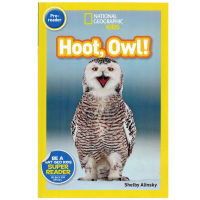 English original picture book National Geographic Kids pre readers: hoot owl National Geographic graded reading English Enlightenment picture book for junior children