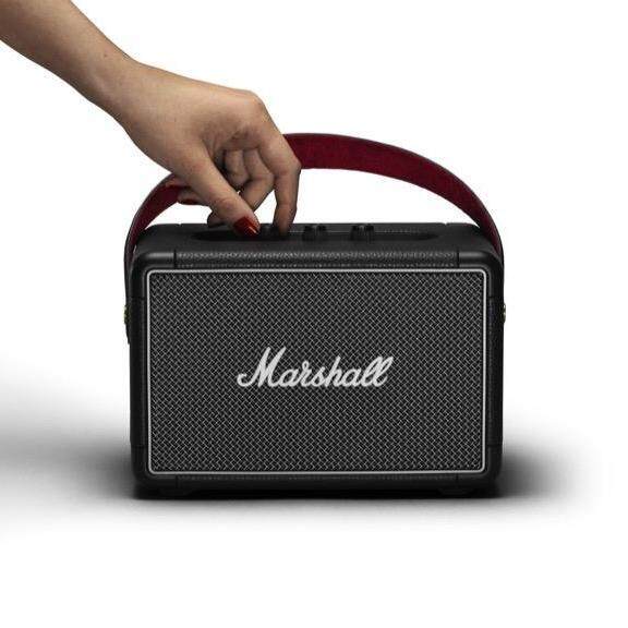 ลำโพงบลูทูธ-marshall-kilburn-ii-bluetooth-สีดำ-รับประกัน-1-ปี-ส่งฟรีทั่วไทย-ลำโพงบลูทูธ-ลำโพงพกพา-ลำโพงขนาดเล็ก-ลำโพงพกพาขนาดเล็ก-ลำโพงไร้สาย-ลำโพงกลางแจ้ง-ลำโพงพร้อมแบตเตอรี่