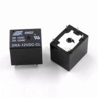 Yingke รีเลย์รถยนต์สีดำ5pin Sra-12vdc-cl อุปกรณ์รีเลย์ไฟฟ้ากระแสตรง12V 20a 50ชิ้น