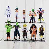 【Factory-direct】 IM Collections. 10ชิ้น/ล็อตดราก้อน Z GT ฟิกเกอร์ PVC ของเล่น Goku Vegeta Goten Cell Frieza Piccolo ผู้เฒ่าเต่า DBZ ตุ๊กตาโมเดลสำหรับเด็กสองสไตล์