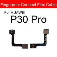 ริบบิ้นสำหรับเซ็นเซอร์ตรวจสอบลายนิ้วมือสายยืดหยุ่นปุ่มโฮมสำหรับ Huawei P30 P30โปรเมนู P30pro เครื่องสแกนลายนิ้วมือคืนชิ้นส่วนซ่อมแซม