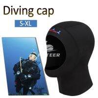 3mm Diving Cap Neck Cover Swim Wetsuit Hat Hood for Snorkeling Freediving Spearfishing Man S X L