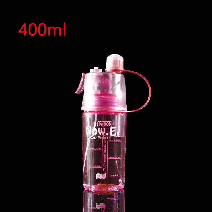 400-600ml-สเปรย์พลาสติกเย็นฤดูร้อนขวดน้ำกีฬาแบบพกพาปีนเขากลางแจ้งจักรยานปั่นขวดน้ำของฉัน-oua784