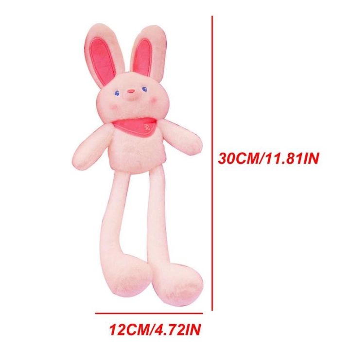xmas-cod-ของเล่นตุ๊กตา-ตุ๊กตากระต่าย-หูและขาสามารถดึงได้-พวงกุญแจ-จี้กระต่าย-ของขวัญวันเกิด