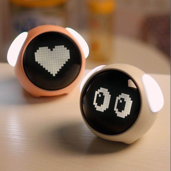 Đồng hồ báo thức, đồng hồ để bàn Emoji Xiaomi Luxstore kiêm Đèn ...