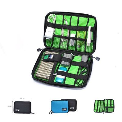 Data Cable Storage Bag Travel Digital Electronic Accessory Organizer Mobile Phone Headset Charger U Disk Power Bank Protect Bag Picture Hangers Hooks