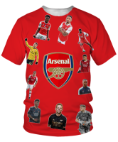 T SHIRT   Arsenal Custom Personalized 3D Tshirt 13